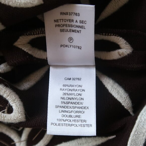 Laundry by Shelli Shelli Segal Sleeveless Fit & Flare Dress Embroidered Beaded 4 - Picture 13 of 14